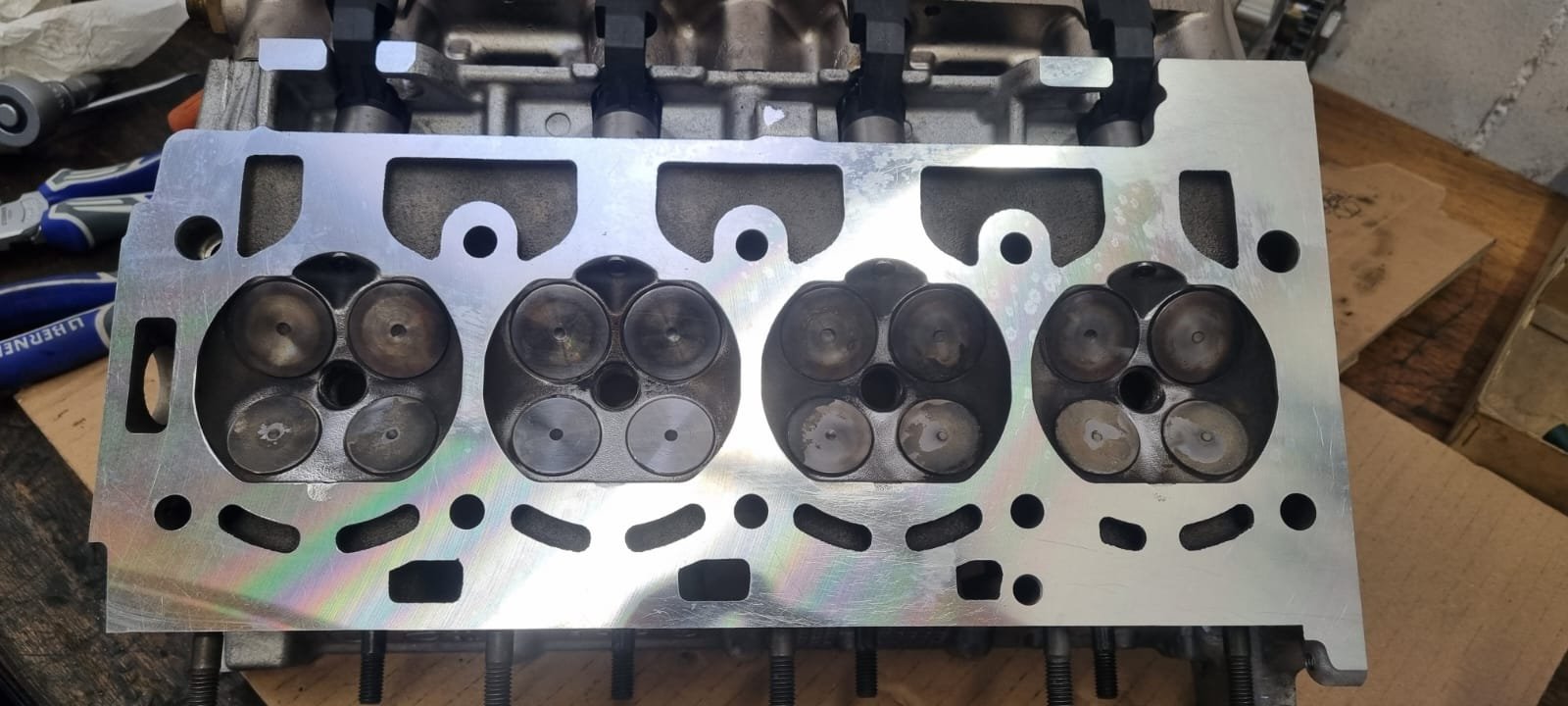 Zylinderkopfdichtung bei der Motorreparatur